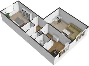 Pronájem bytu 2+1, České Budějovice, J. Opletala, 62 m2