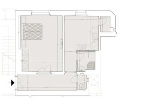 Pronájem bytu 2+kk, Praha - Vinohrady, Mánesova, 47 m2