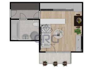 Pronájem bytu 1+kk, Moravany, Višňová, 30 m2
