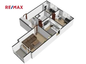 Prodej bytu 3+1, Mariánské Lázně, Hroznatova, 59 m2