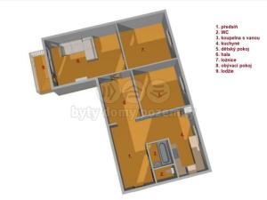 Prodej bytu 3+1, České Budějovice - České Budějovice 2, V. Volfa, 74 m2