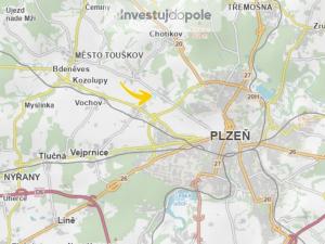 Prodej pole, Plzeň, 652 m2