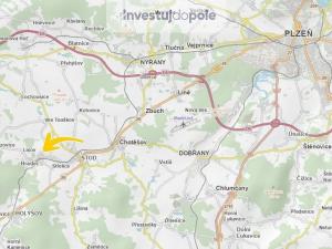 Prodej pole, Hradec, 1000 m2