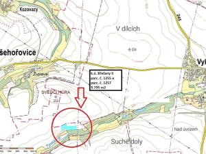 Prodej pole, Břežany II, 9795 m2