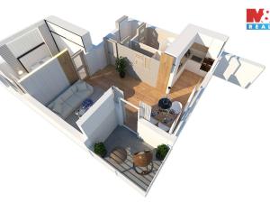 Prodej bytu 2+kk, Sedlčany, K Cihelně, 60 m2