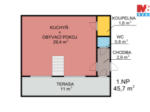 Prodej chaty, Rybník, 78 m2