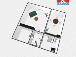 Prodej bytu 1+1, Hronov, Hostovského, 41 m2