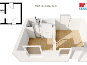 Prodej obchodního prostoru, Praha - Břevnov, Heleny Malířové, 30 m2