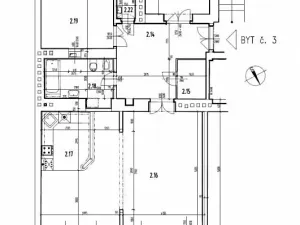 Pronájem bytu 3+kk, Praha - Vinohrady, Mánesova, 124 m2