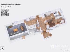 Prodej rodinného domu, Bojanov, 95 m2