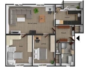 Prodej bytu 3+1, Frenštát pod Radhoštěm, Sídl. Beskydské, 84 m2