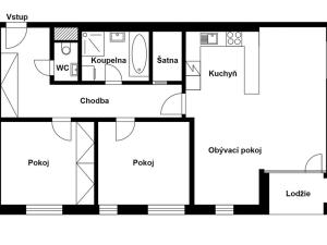 Pronájem bytu 3+kk, Kolín, Zásmucká, 85 m2