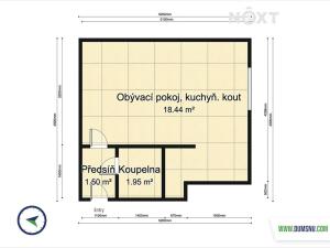 Prodej bytu 1+kk, Šumperk, Wolkerova, 21 m2