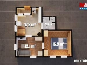 Prodej bytu 2+1, Velké Březno - Valtířov, 50 m2