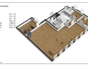 Prodej restaurace, Krupka, Husitská, 552 m2