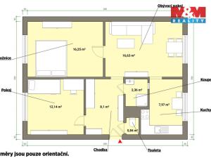 Prodej bytu 3+1, Mariánské Lázně - Úšovice, Hroznatova, 64 m2