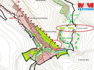 Prodej pole, Žleby - Zehuby, 1040 m2
