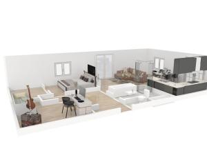Prodej bytu 4+kk, Vochov, 81 m2