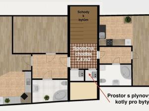 Prodej bytu 2+kk, Kutná Hora, Václavské náměstí, 55 m2