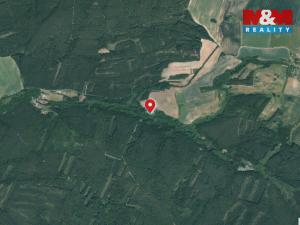 Prodej lesa, Jesenice - Podbořánky, 1547 m2