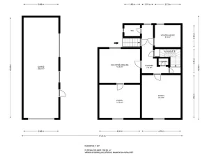 Pronájem rodinného domu, Slatiňany, Husova, 80 m2