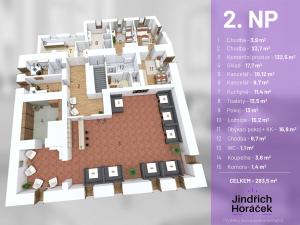 Prodej činžovního domu, Sadská, Palackého nám., 549 m2