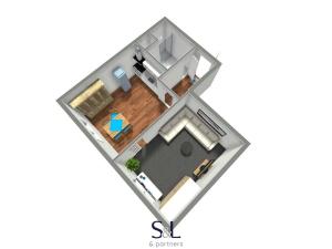Pronájem bytu 1+1, Jílové, Oblouková, 36 m2