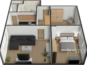 Prodej bytu 3+1, Písek, Za Pazdernou, 74 m2