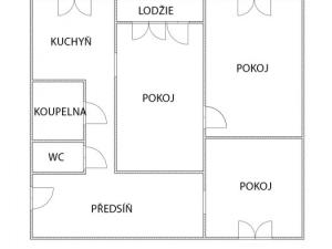 Prodej bytu 3+1, Liberec - Liberec XV-Starý Harcov, Olbrachtova, 75 m2