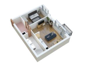 Prodej bytu 2+kk, Uherské Hradiště, Trnková, 44 m2
