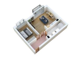 Prodej bytu 2+kk, Uherské Hradiště, Trnková, 44 m2