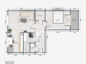 Pronájem bytu 2+kk, Vyškov - Vyškov-Předměstí, Tyršova, 63 m2