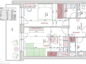 Pronájem bytu 2+kk, Trutnov, Chodská, 55 m2