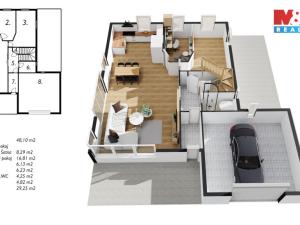 Prodej rodinného domu, Mořina, 240 m2
