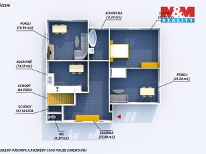 Prodej rodinného domu, Písek - Budějovické Předměstí, Na Trubách, 115 m2