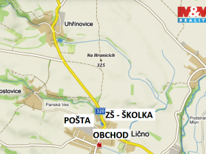 Pronájem bytu 1+kk, Voděrady - Uhřínovice, 25 m2