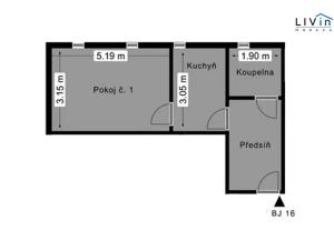Pronájem bytu 1+1, Olomouc, Zámečnická, 30 m2