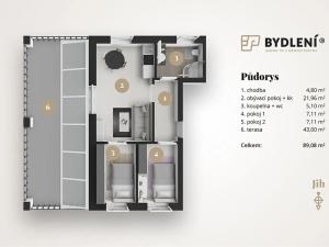 Prodej bytu 3+kk, Velemín, 89 m2