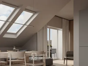 Pronájem bytu 2+kk, Únětice, Rýznerova, 37 m2