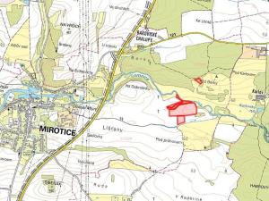 Prodej pole, Mirotice, 80693 m2