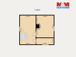 Prodej rodinného domu, Jindřichovice, 63 m2