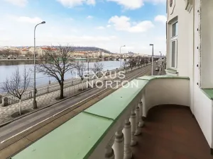 Pronájem bytu 3+1, Praha - Nové Město, Rašínovo nábřeží, 100 m2