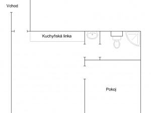 Pronájem bytu 2+kk, Ostrava - Přívoz, Palackého, 52 m2