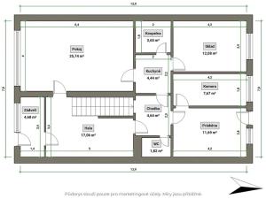 Prodej rodinného domu, Otrokovice, Čechova, 226 m2