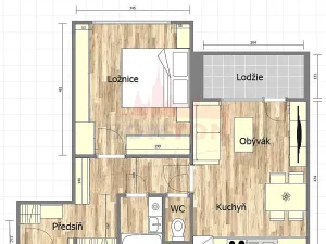 Prodej bytu 2+kk, Počátky, Sídliště, 44 m2