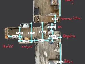 Prodej bytu 2+1, Kuřim, Školní, 55 m2
