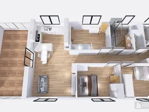 Prodej bytu 4+kk, Vochov, 81 m2