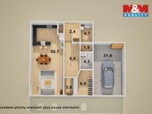 Prodej rodinného domu, Chuderov, 252 m2