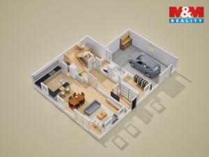 Prodej rodinného domu, Chuderov, 252 m2