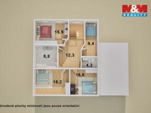 Prodej rodinného domu, Chuderov, 252 m2